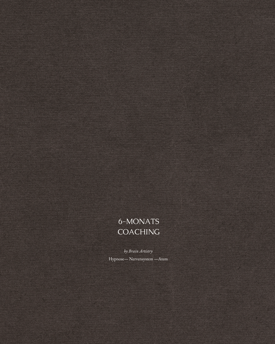 Das 6-Monats-Signature-Mentoring